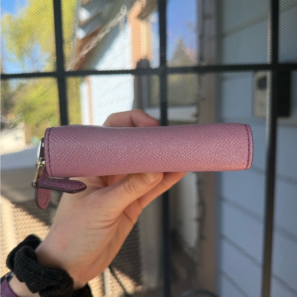 Coach double zip coin/card case - Picture 5 of 8